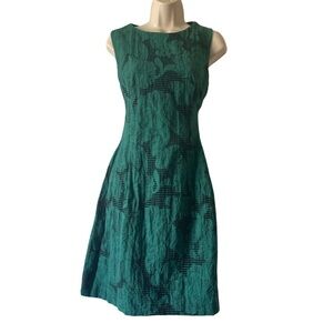 Eva Mendes for New York & Company Green Midi Dress